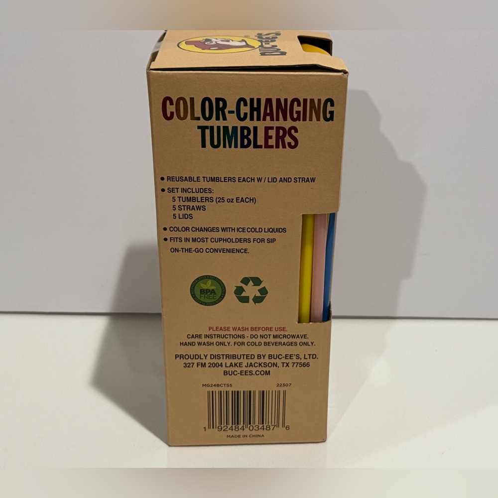 Buc-ee’s Color Changing Tumblers - Picture 4 of 6